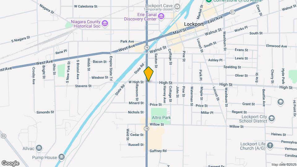110 S Transit St Map and Location Details