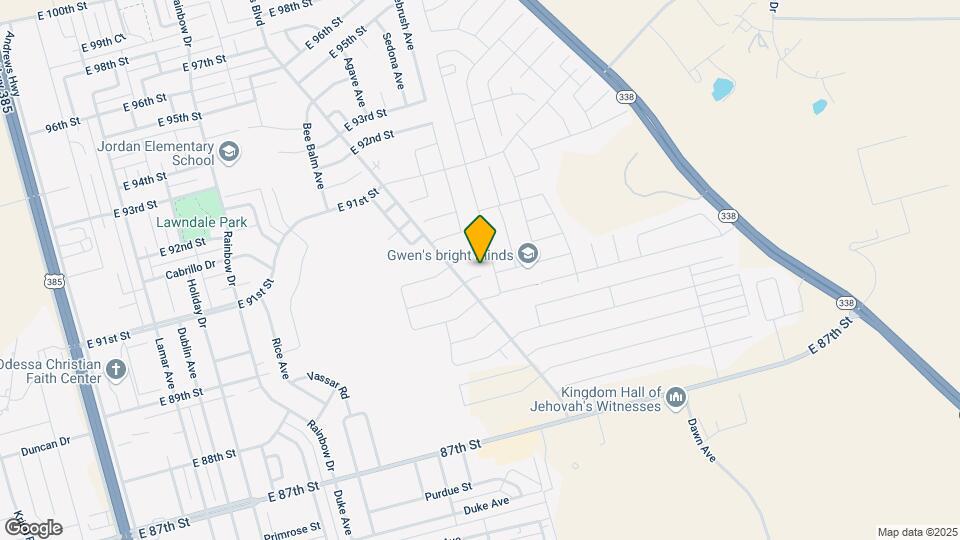 1029 Yancy Ct Map and Location Details