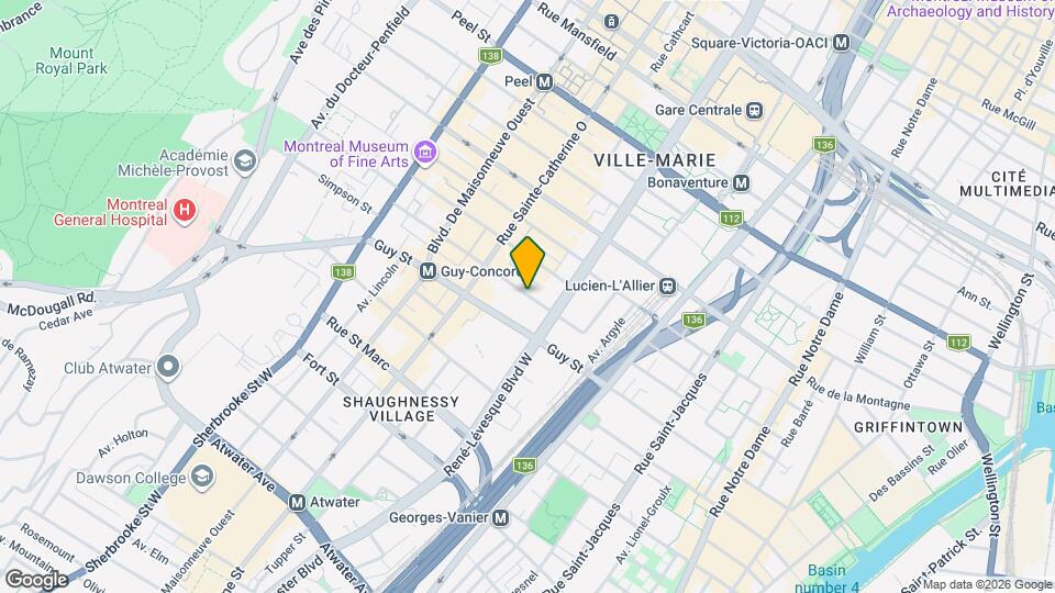 1192 Mackay Rue Map and Location Details