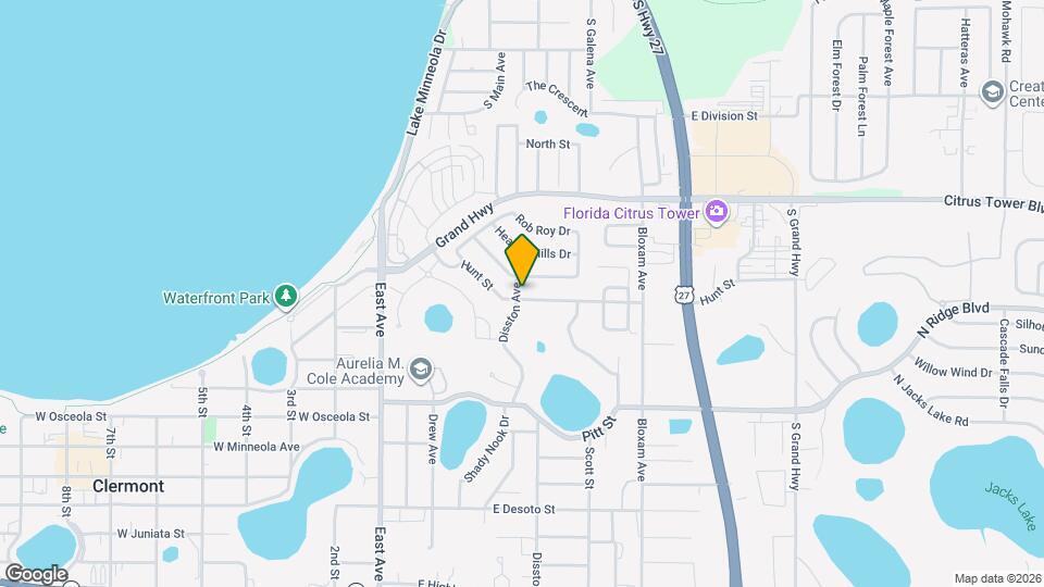 254 Hunt St Map and Location Details