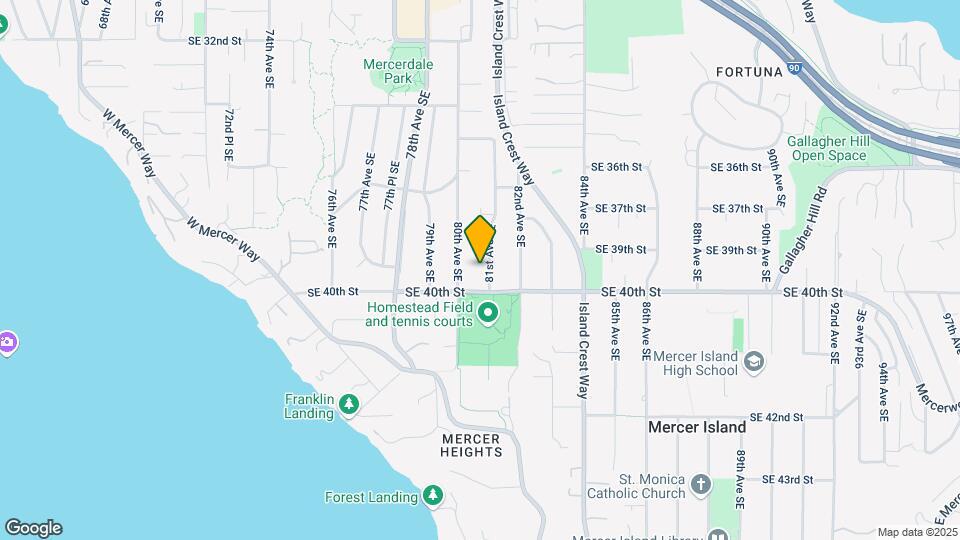 3853 81st Ave SE Map and Location Details