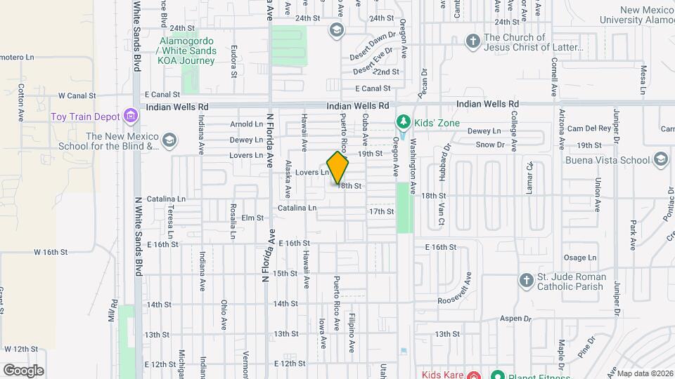 1118 18th St Map and Location Details