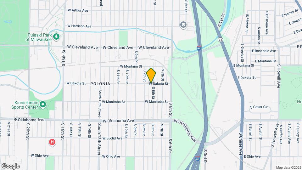 2901 S 8th St Map and Location Details