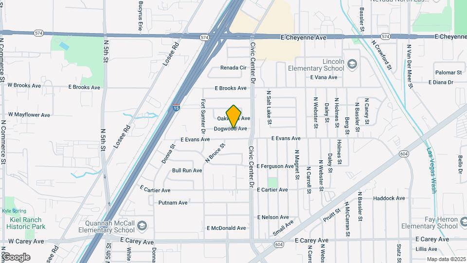 1609 Dogwood Ave Map and Location Details