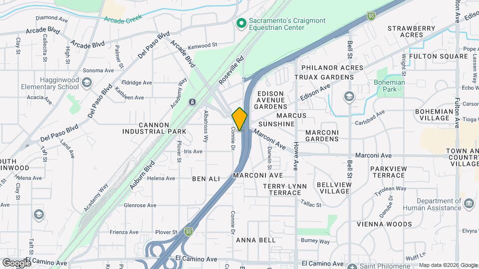 2932-2936 Connie Dr Map and Location Details