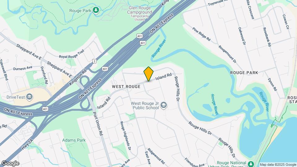 155 Island Rd Map and Location Details