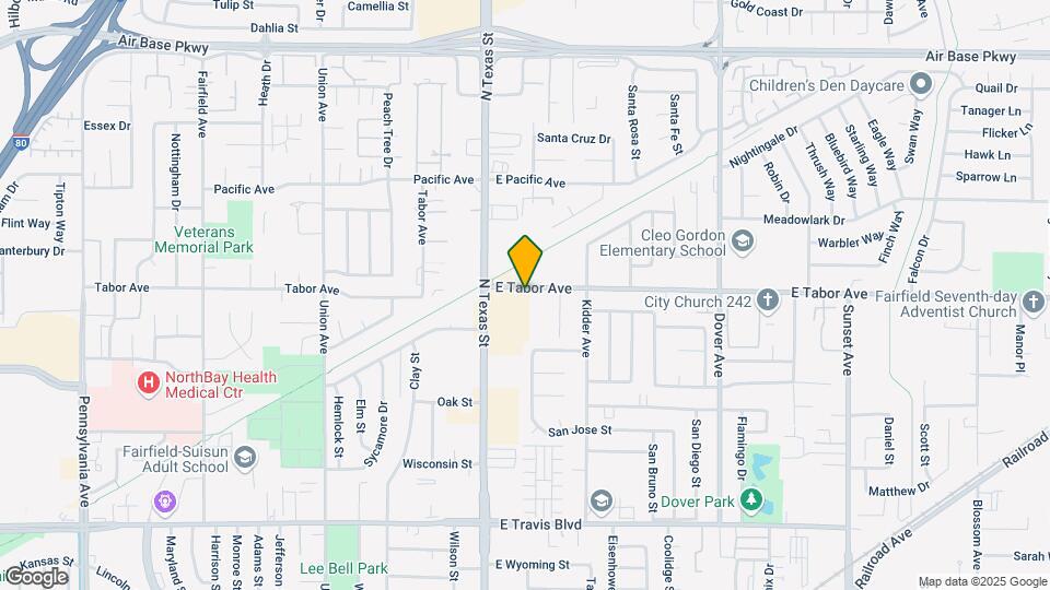 Tabor Villa Apartments Map and Location Details