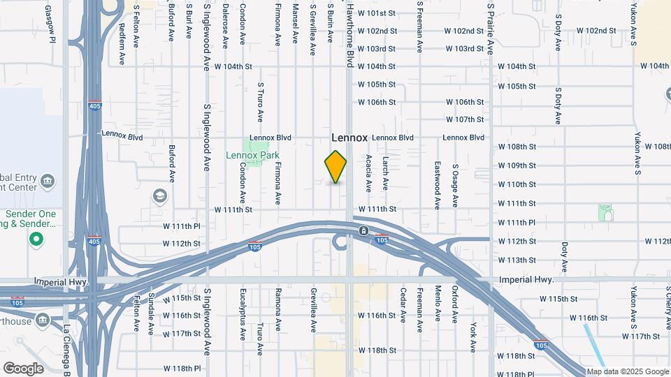 11014 S Burin Ave Map and Location Details