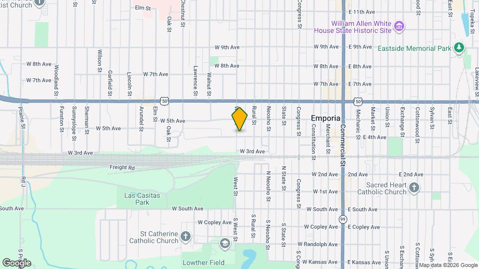 402 West St Map and Location Details