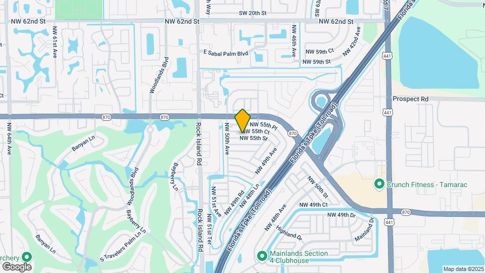 4941 NW 55th St Map and Location Details