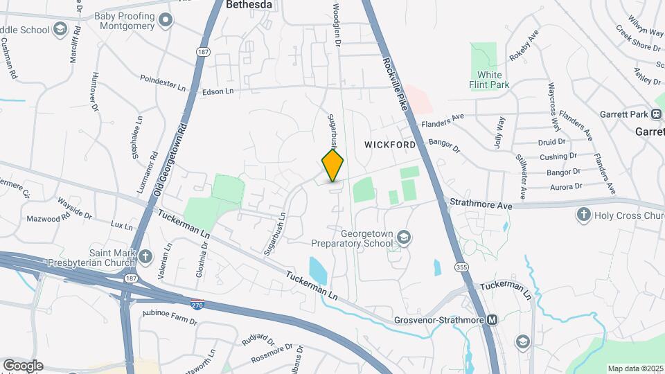 10940 Brewer House Rd Map and Location Details