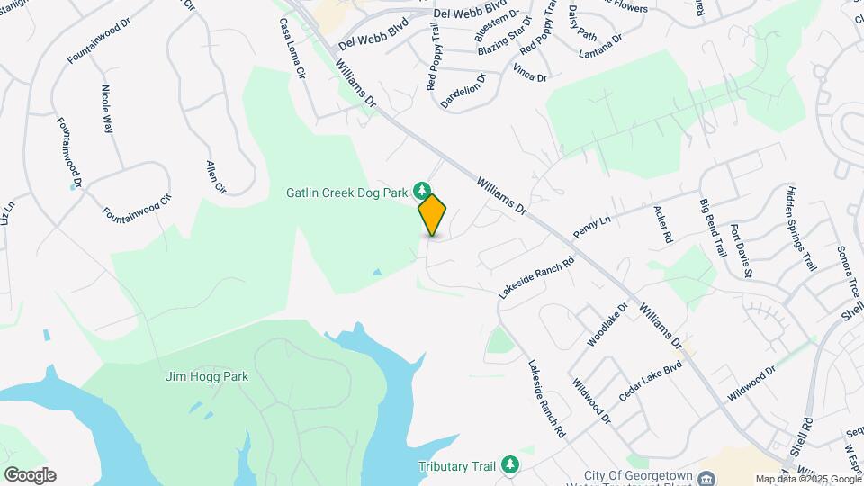704 Olive Creek Dr Map and Location Details