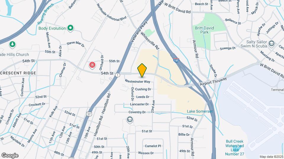 2129 Westminster Way Map and Location Details