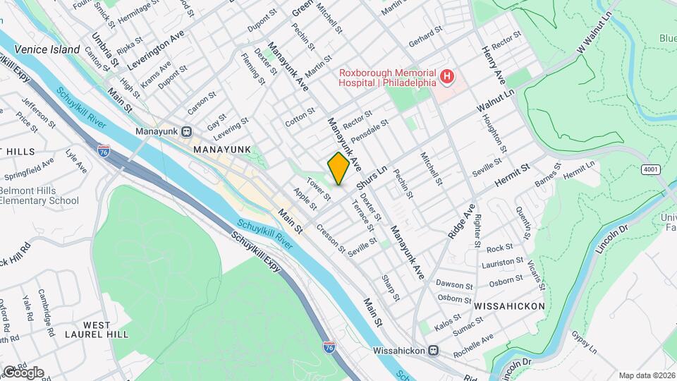 4104 Terrace St Map and Location Details