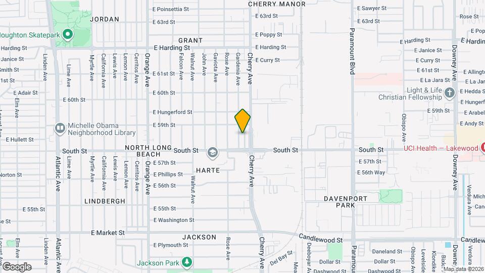 5848 Gardenia Ave Mapa y Detalles de la Ubicación