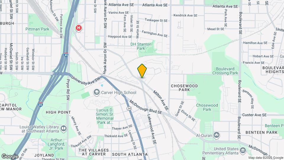 1108 Milton Terrace SE Map and Location Details