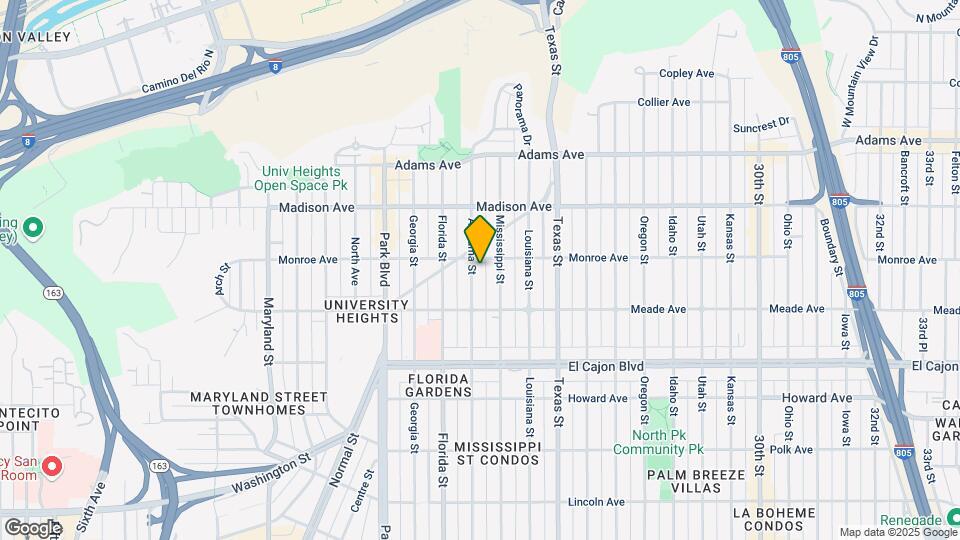 4473 Alabama St Map and Location Details