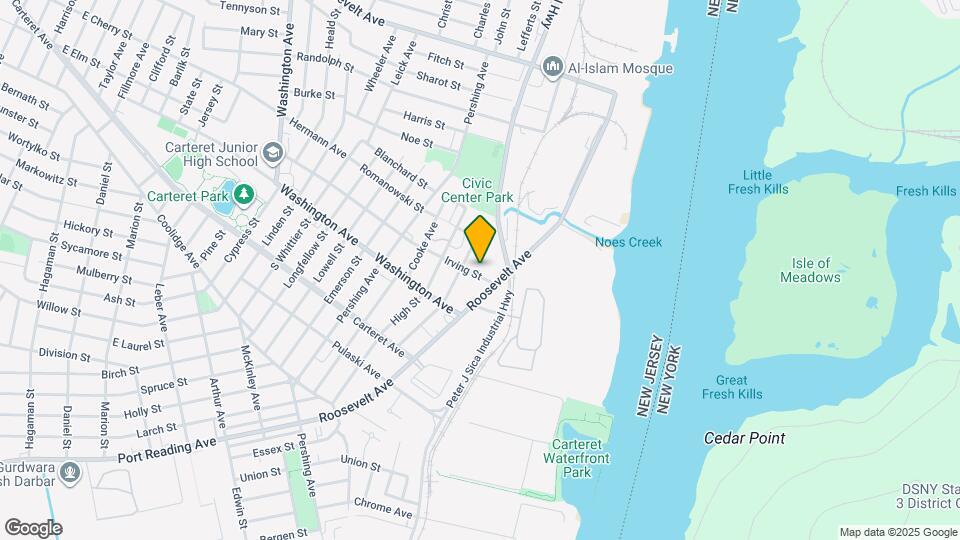 37 Irving St Map and Location Details