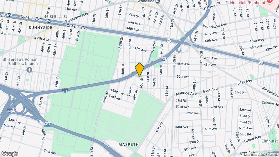 50-12-50-60 60th St Map and Location Details
