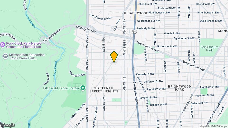 5609 Colorado Ave NW Map and Location Details