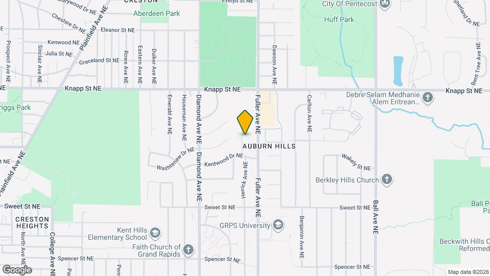 1824 Herrick Ave NE Map and Location Details