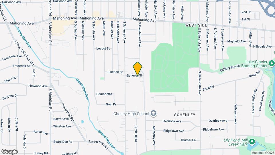 2623 Scheetz St Map and Location Details