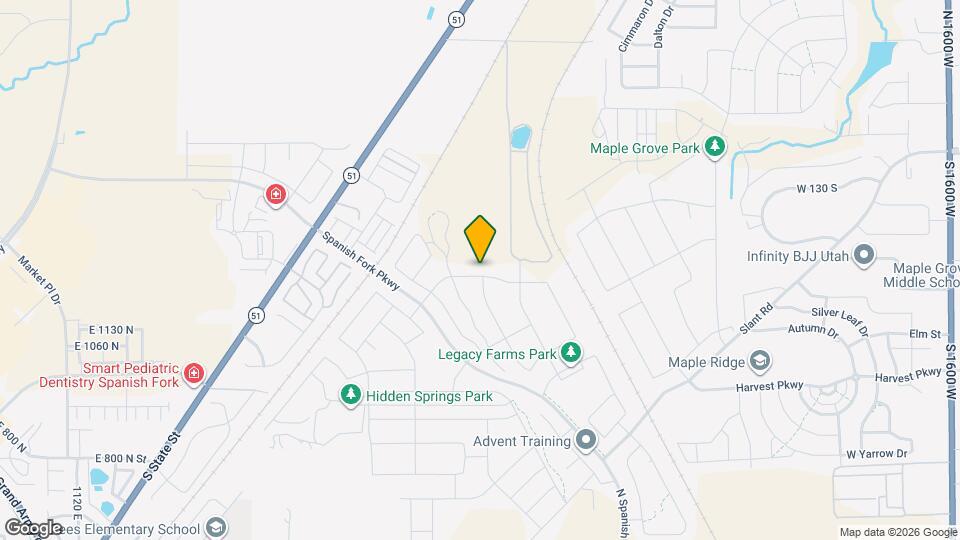 2151 E Silverado Ln Mapa y Detalles de la Ubicación