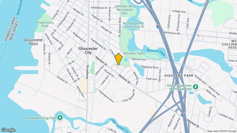 923 Ridgeway St Map and Location Details