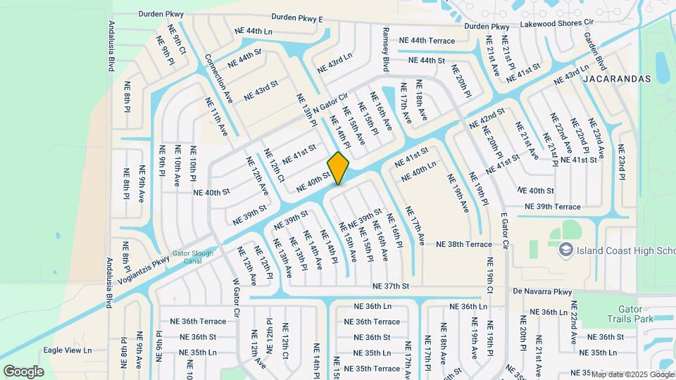1513 NE 40th St Map and Location Details