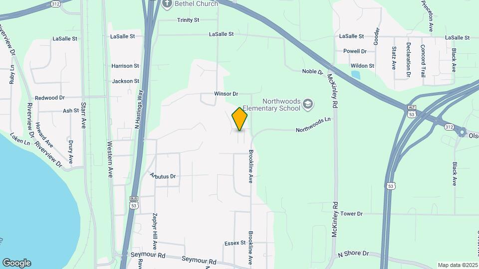 3119 Clearwater Ridge Dr Map and Location Details