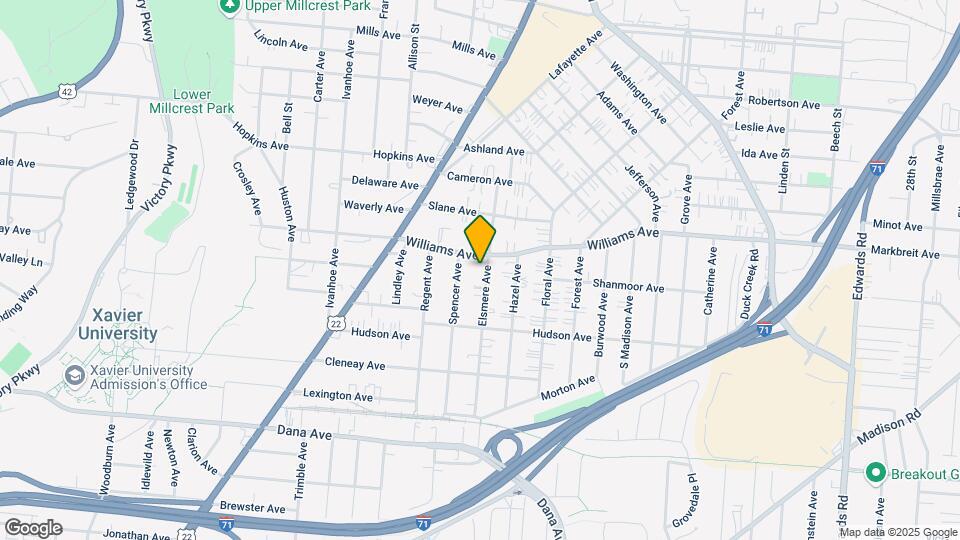3955 Elsmere Ave-Unit -2 Map and Location Details