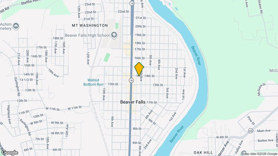 1327 6th Ave Map and Location Details