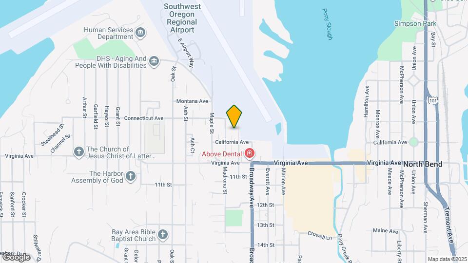 1860 Myrtle St Map and Location Details