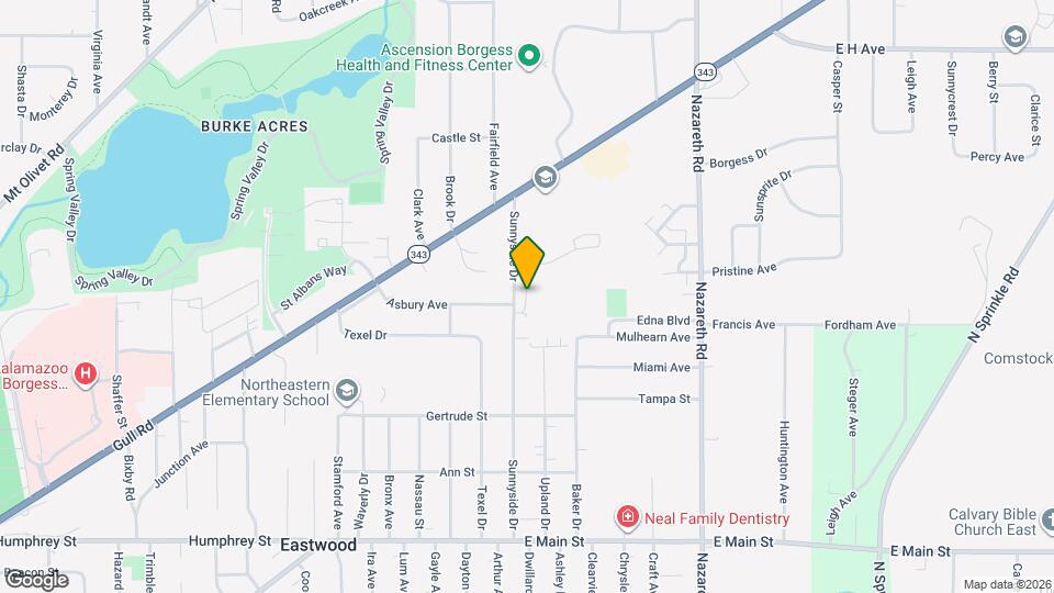 1926 Sunnyside Dr Map and Location Details