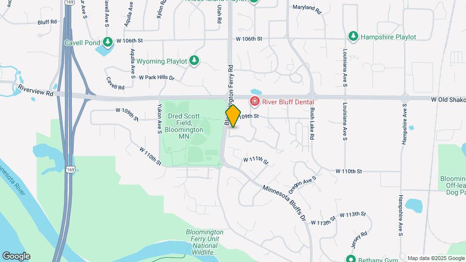 10943 Sumter Ave S Map and Location Details