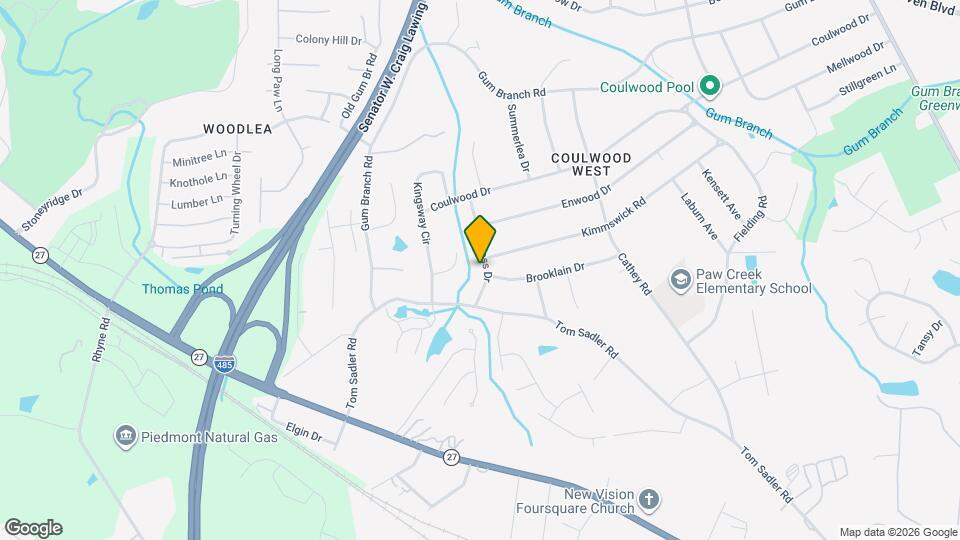 350 Waycross Dr Map and Location Details