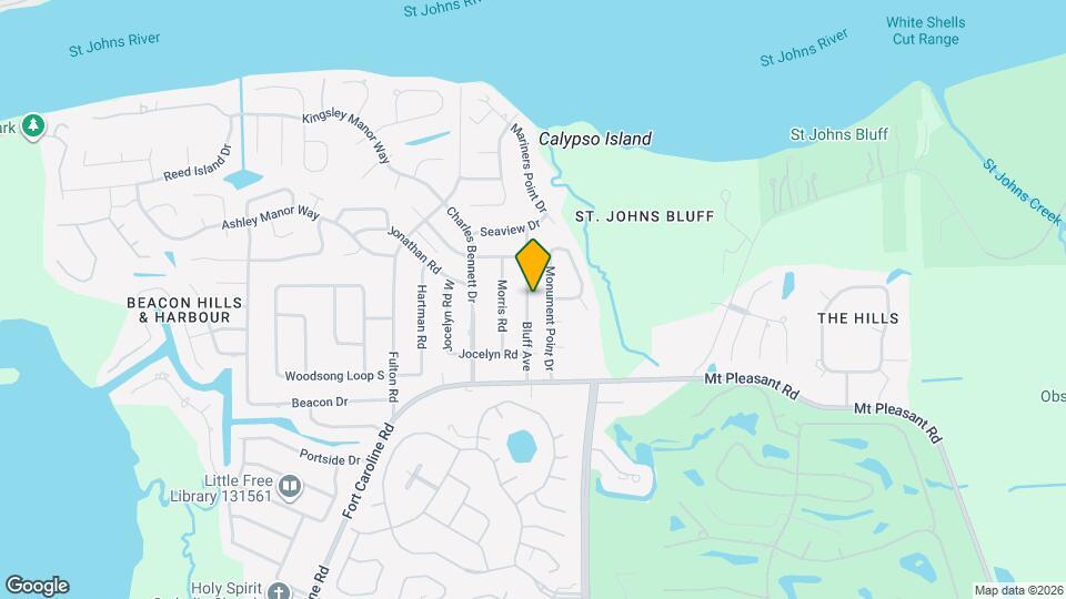 4615 Bluff Ave Map and Location Details