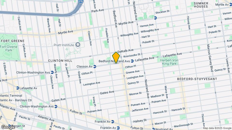 474 Lafayette Ave Map and Location Details