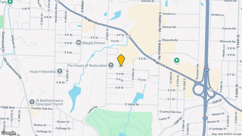 4720 St Andrews Way Map and Location Details