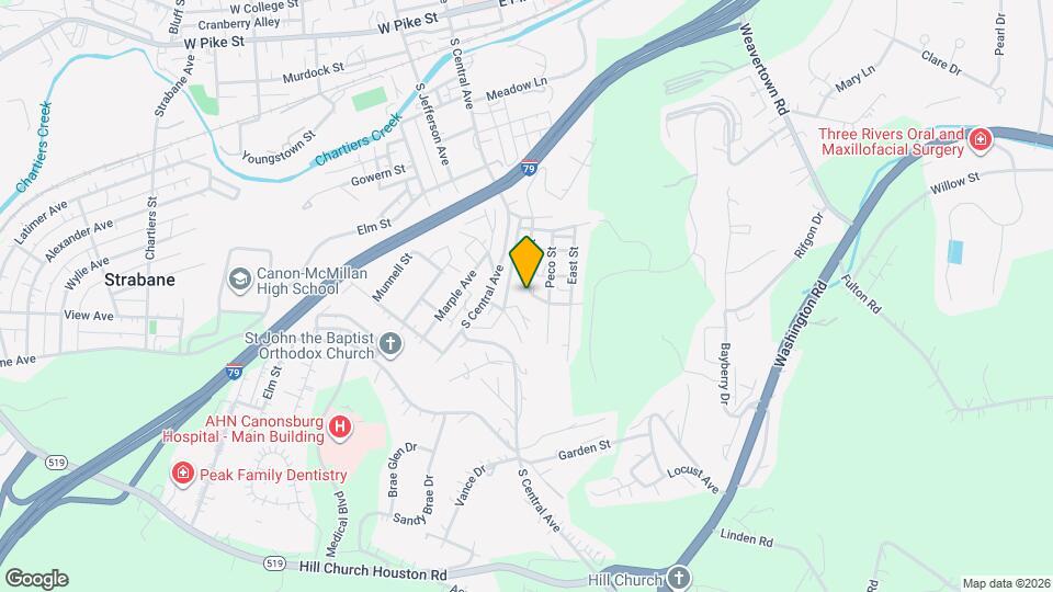 310 Bow St Map and Location Details