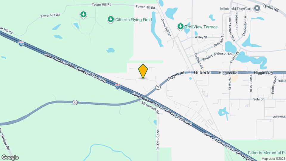 195 Tollview Terrace Mapa y Detalles de la Ubicación