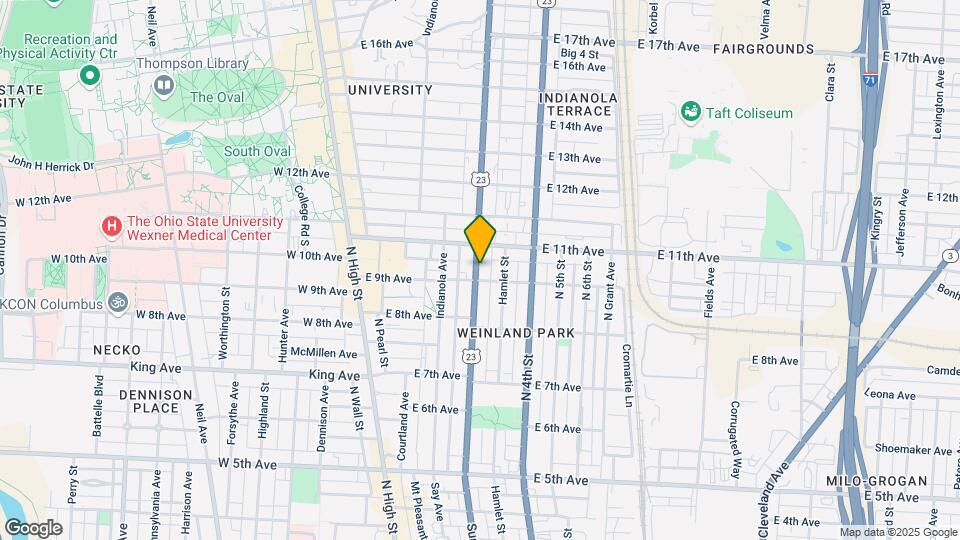 1506 Summit St Map and Location Details