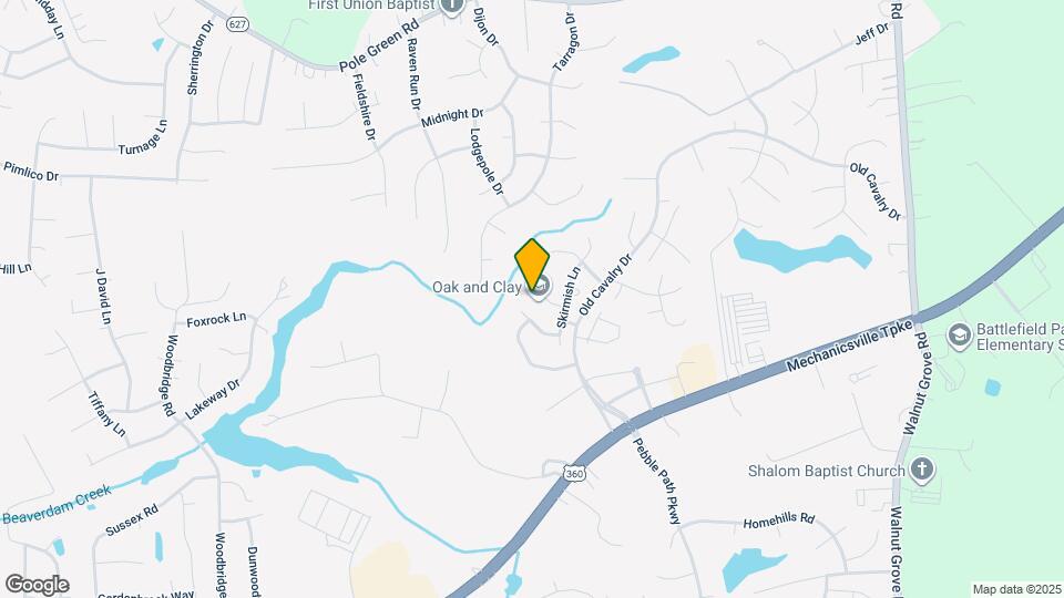 6165 Stockade Dr Map and Location Details