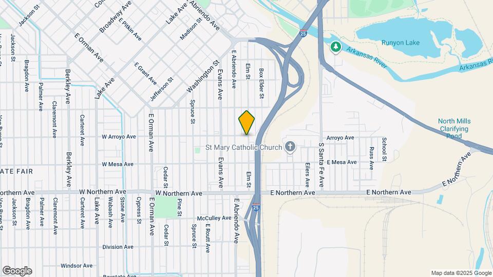 200 W Arroyo Ave Map and Location Details