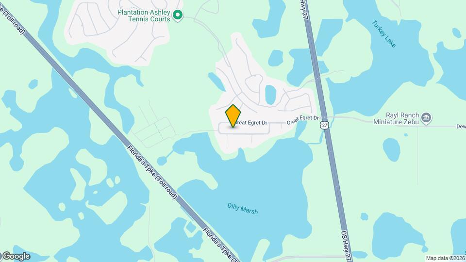 5415 Great Egret Dr Map and Location Details
