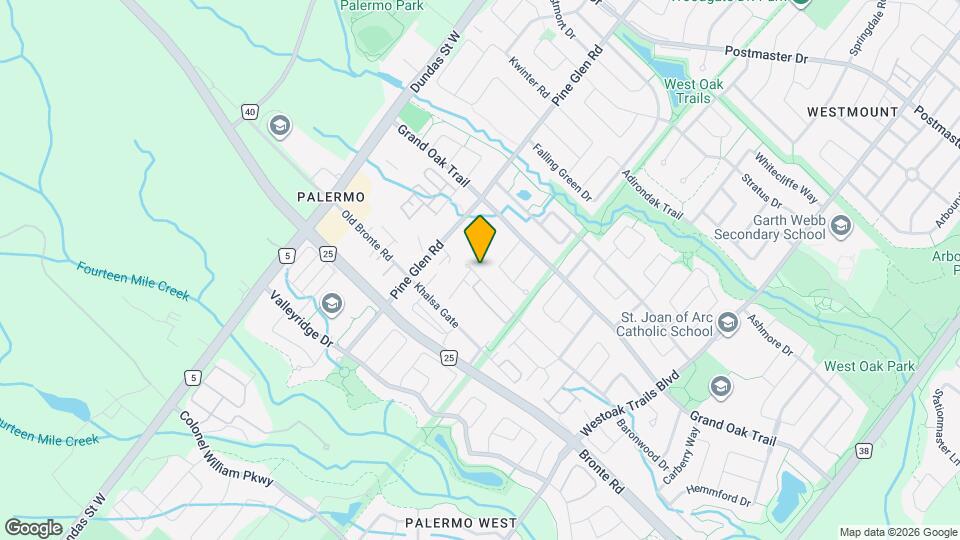 2419 Baronwood Dr Map and Location Details