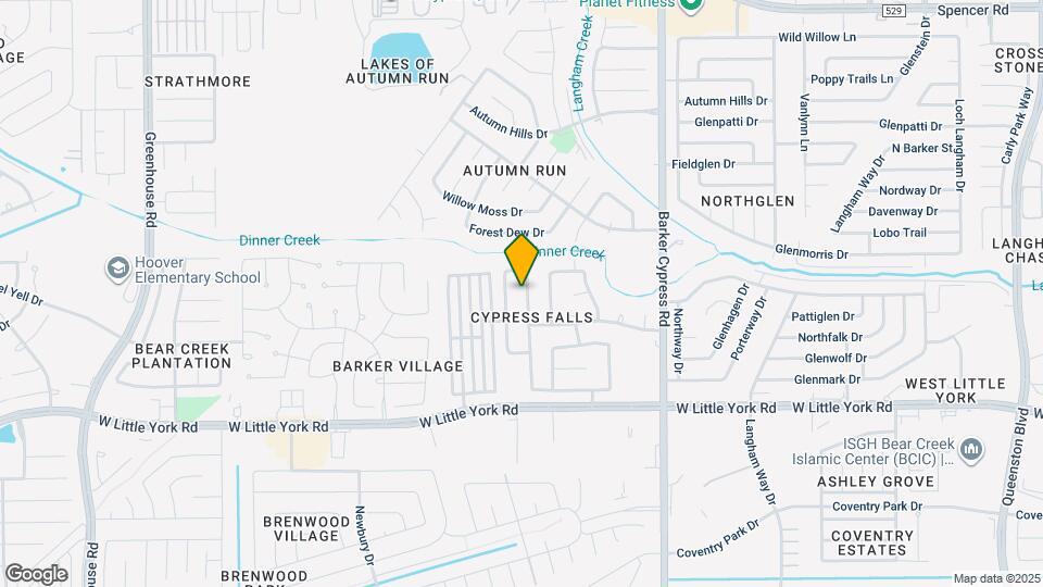 6431 Bright Falls Ln Map and Location Details
