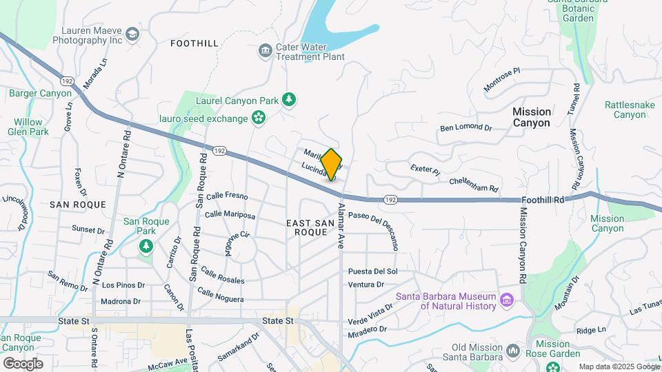 3046 Foothill Rd Map and Location Details