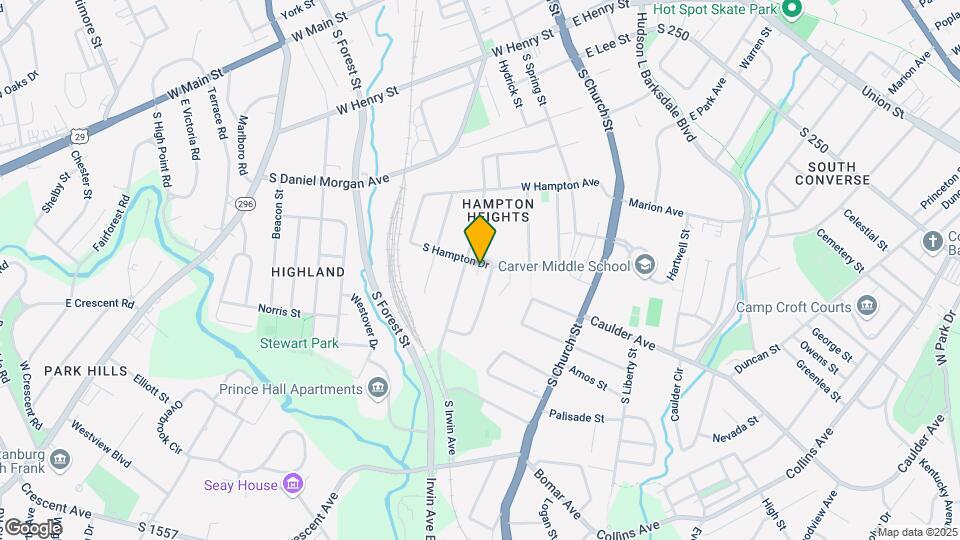 235 S Hampton Dr Mapa y Detalles de la Ubicación
