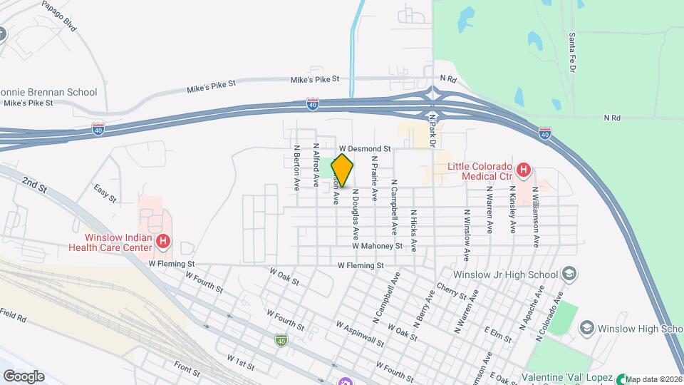 813 W Henderson St Map and Location Details